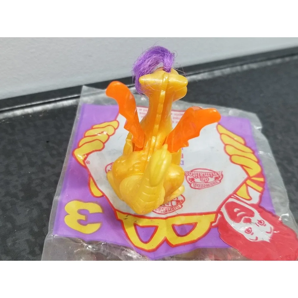 Vintage 1996 Littlest Pet Shop McDonalds Happy Meal Toys Tiger Swan Dragon Lot